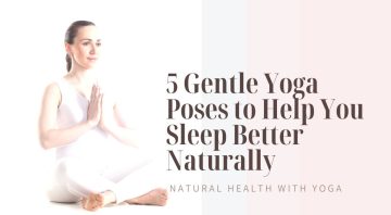 Struggling to fall asleep? These 5 beginner-friendly yoga poses can help calm your mind and relax your body before bed—naturally