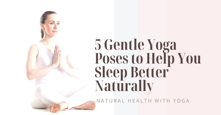 Struggling to fall asleep? These 5 beginner-friendly yoga poses can help calm your mind and relax your body before bed—naturally